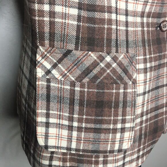 Pendleton Multicolor Plaid Blazer - Picture 4 of 6